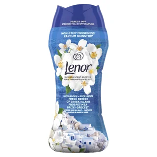 بوستر خوشبوکننده لباس لنور Lenor لیمیتد ادیشن رایحه گل یاس و نمک دریایی وزن ۱۹۵ گرم